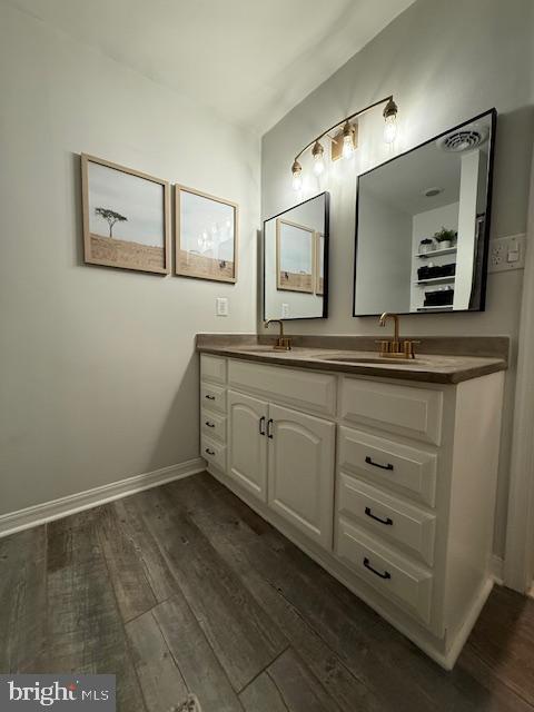 37181 Asher Road Mechanicsville, MD 20659 - Photo 34 of 50 a bathroom with a sink and a mirror