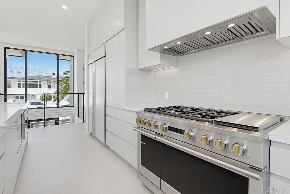206 4th Street Encinitas, CA 92024 - Photo 19 of 64 a stove top oven sitting inside of a kitchen