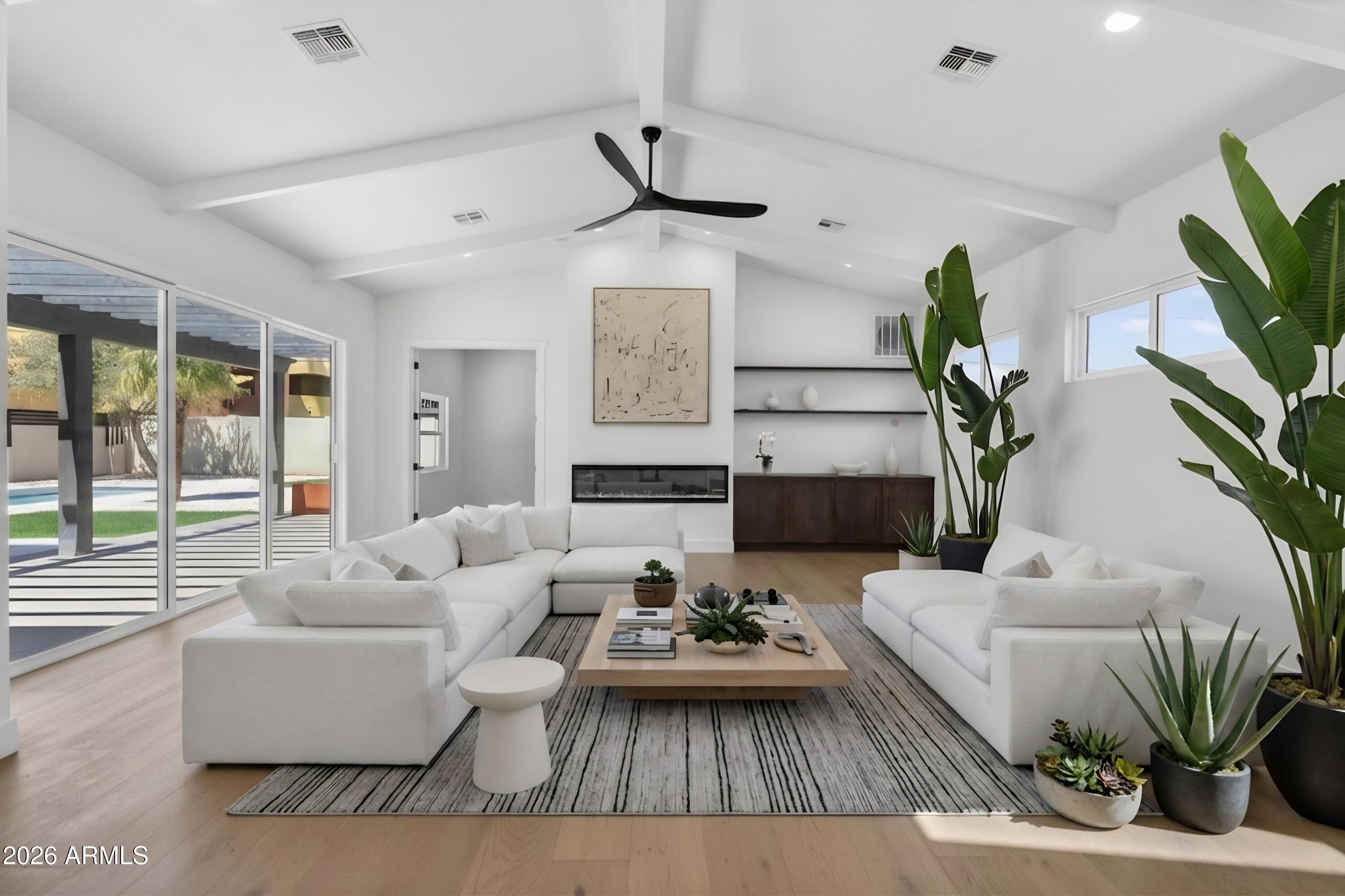 4048 East Edgemont Avenue Phoenix, AZ 85018 - Photo 19 of 88 Living Room Staged day