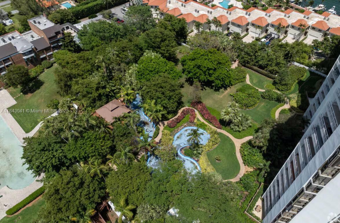 4000 Towerside Terrace, Unit 1503 Miami, FL 33138 - Photo 22 of 23 an aerial view of residential house with outdoor space and trees all around