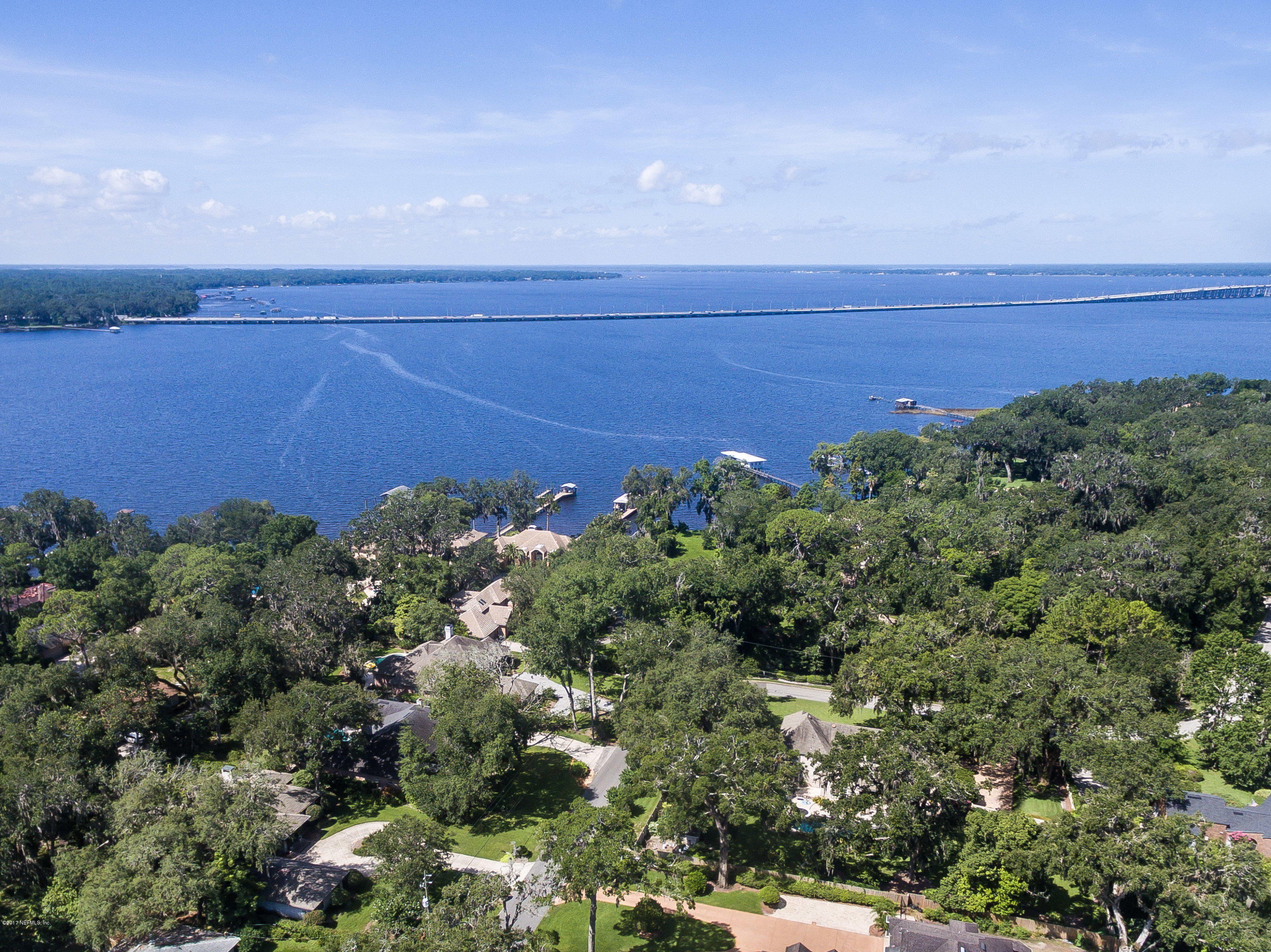 2720 Beauclerc Road Jacksonville, FL 32257 - Photo 3 of 45 an aerial view of a house with a yard