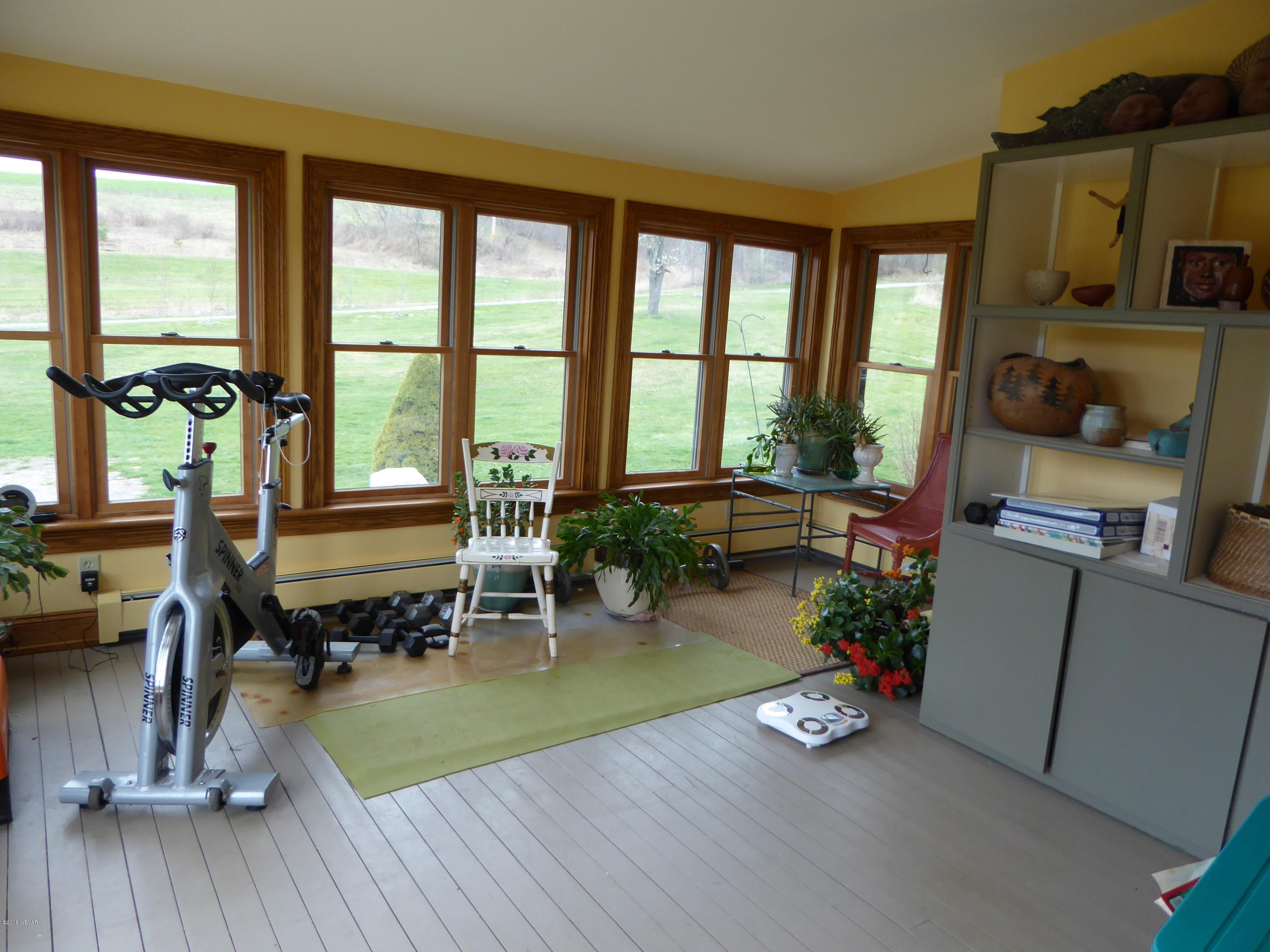 2351 Calvert Road Trout Run, PA 17771 - Photo 38 of 112 Heated sunroom with VIEWS!-2351 Calvert