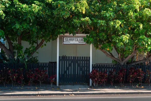 a view of a street sign