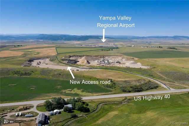 a view of a water with an outdoor space