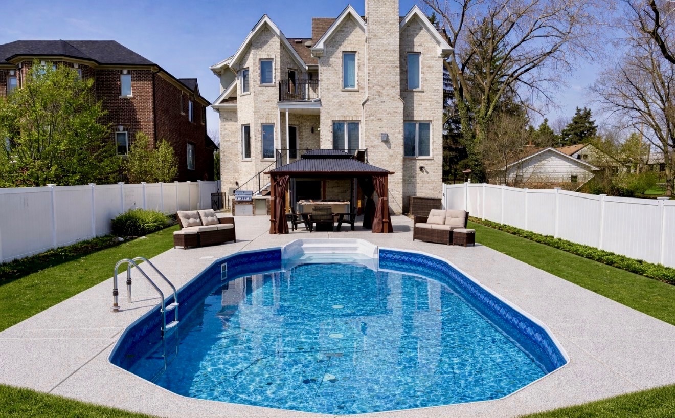 7381 South Madison Street Burr Ridge, IL 60527 - Photo 30 of 30 a view of swimming pool with outdoor seating