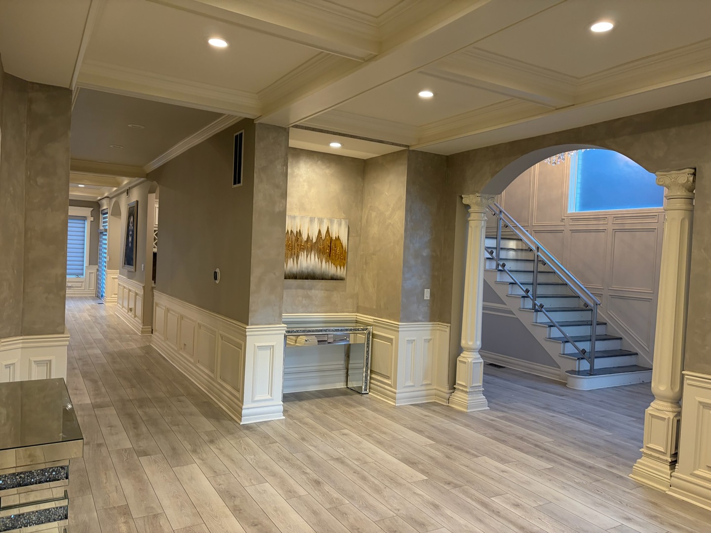 7381 South Madison Street Burr Ridge, IL 60527 - Photo 5 of 30 a view of entryway with wooden floor