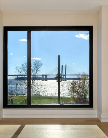 a view of a room with window