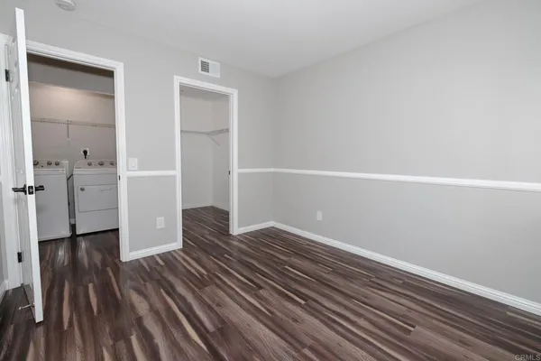 wooden floor in an empty room