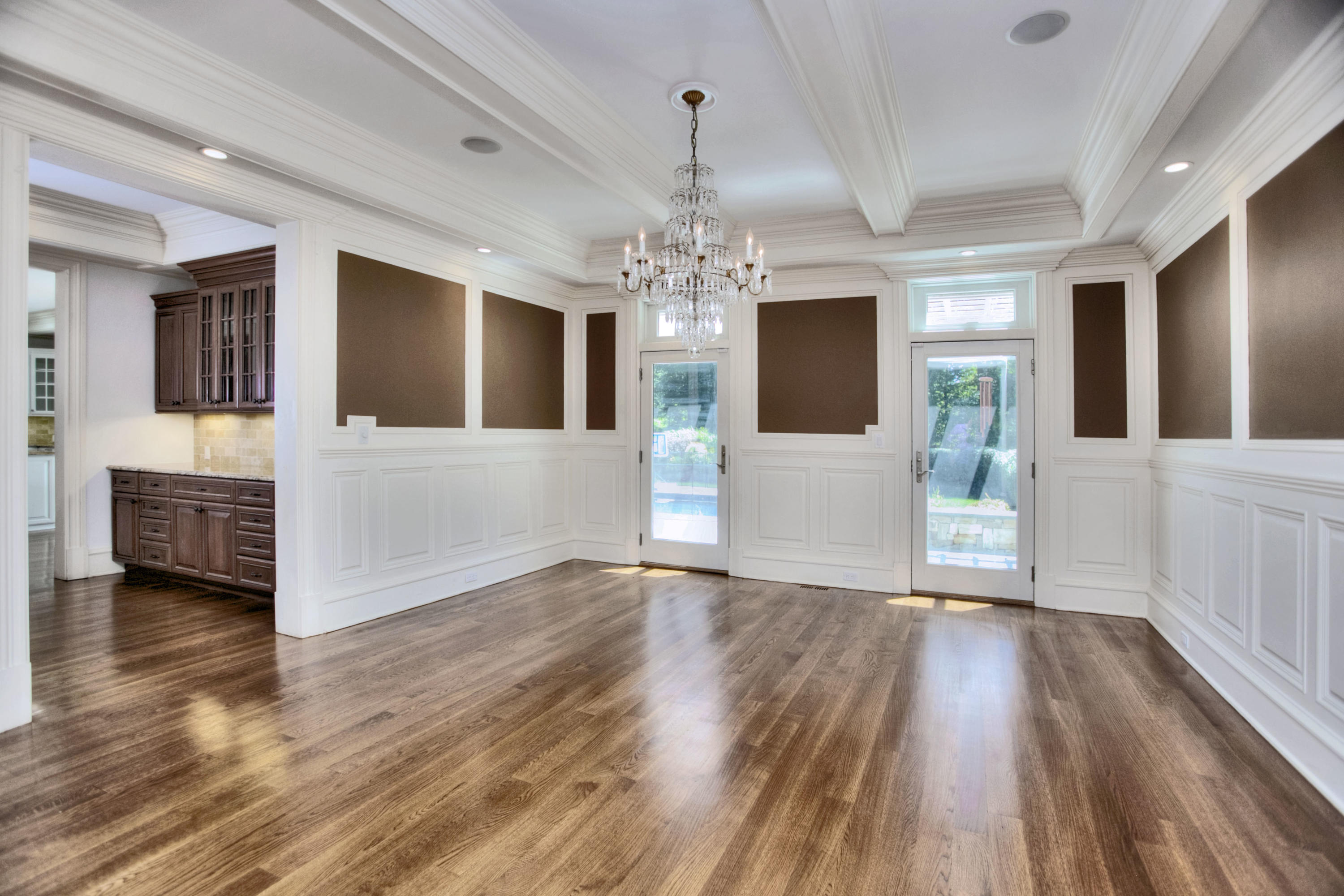 536 Roxbury Road Stamford, CT 06902 - Photo 7 of 38 a view of an empty room with window and wooden floor