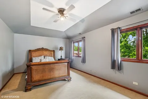 a room with furniture and a window