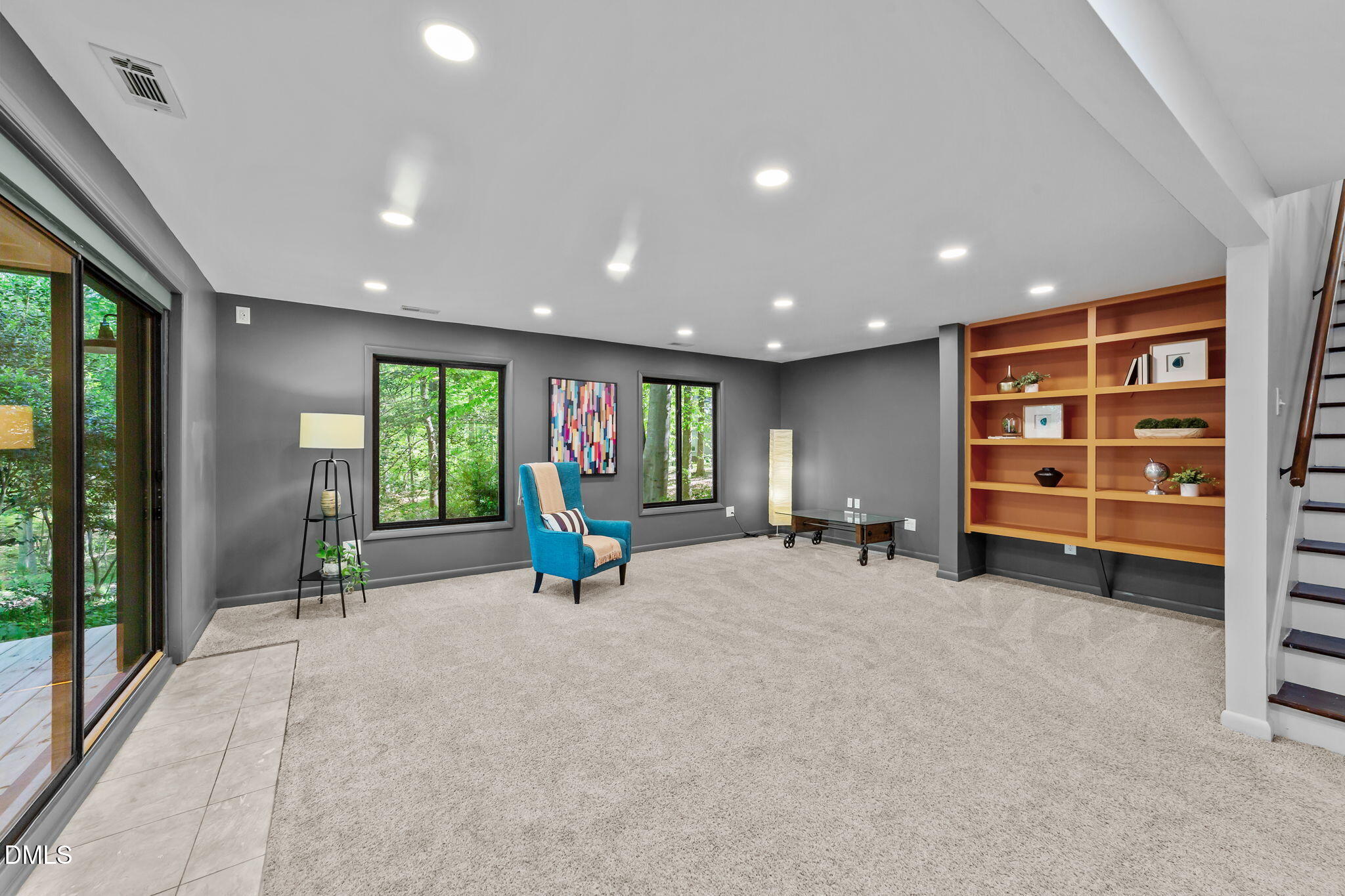 105 Barcliff Terrace Cary, NC 27518 - Photo 26 of 47 a view of an empty room with furniture and a window