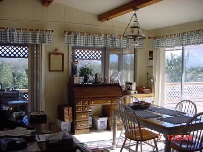 31189 Wyle Ranch Road North Fork, CA 93643 - Photo 2 of 8 The eating area of the great room. The living area is to the left and kitchen to the right.