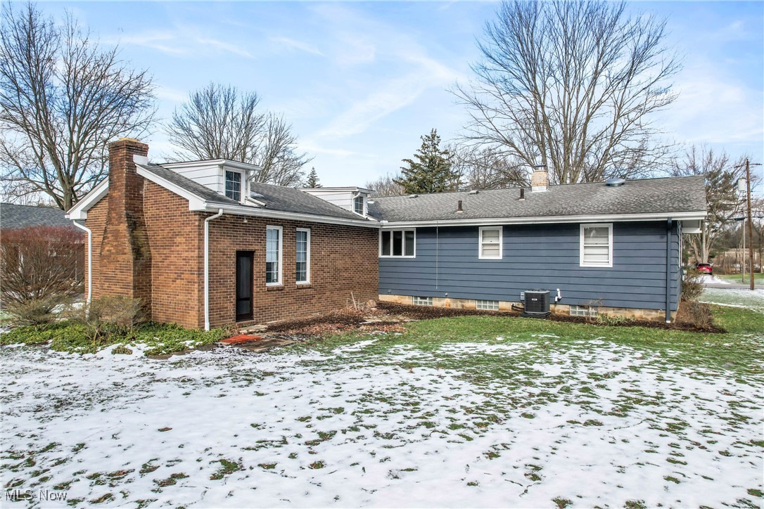 3210 Oser Road Norton, OH 44203 - Photo 6 of 47 Snow covered house featuring central AC