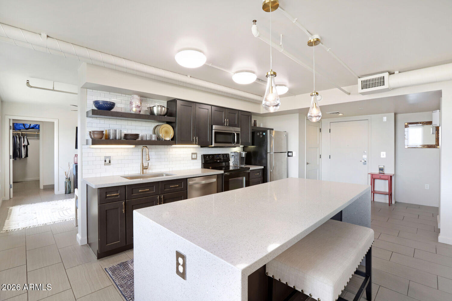 535 West Thomas Road, Unit 408 Phoenix, AZ 85013 - Photo 9 of 48 Remodeled Kitchen