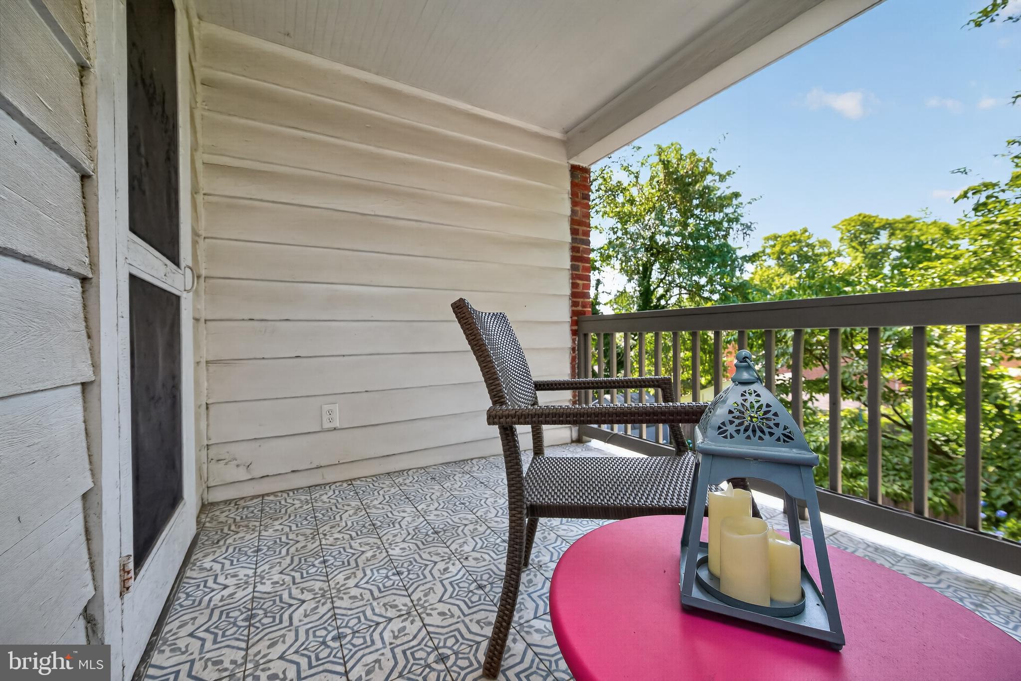 212 Normandy Drive Silver Spring, MD 20901 - Photo 39 of 77 Private Balcony-Upper Level