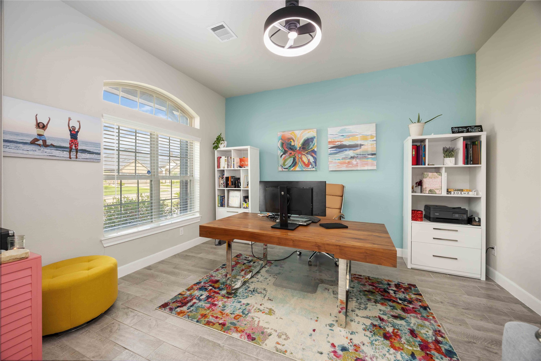 5822 Euclid Loop Rosenberg, TX 77469 - Photo 11 of 35 3rd bedroom downstairs currently being used as a home office.