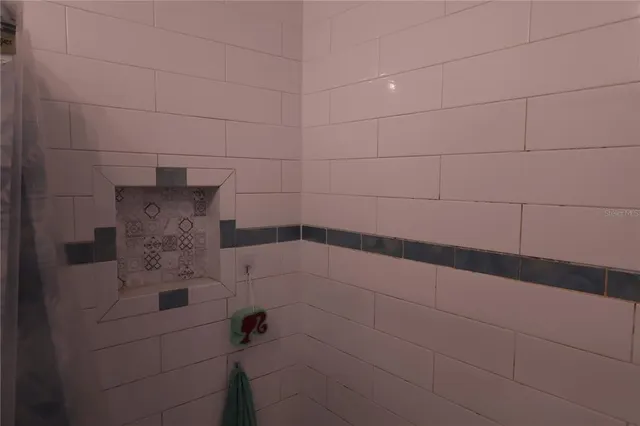 a view of a closet area