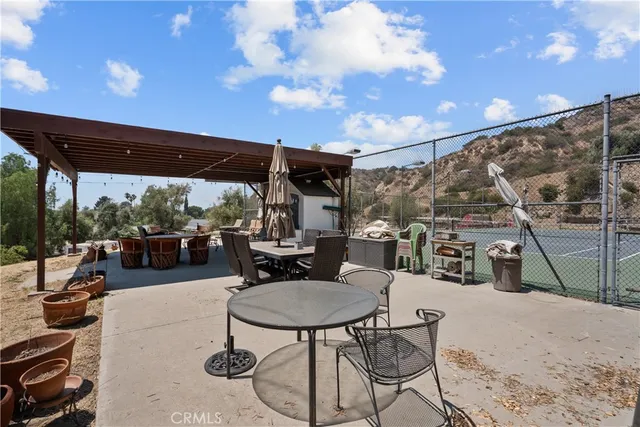 a view of basketball court