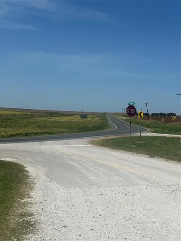 a view of a lake with a houses