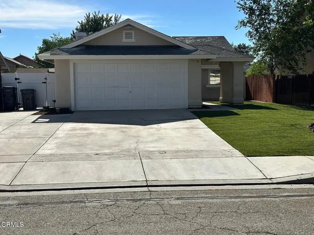 a backyard of a house