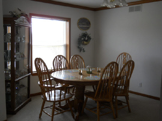 25518 Flat Iron Road Harvard, IL 60033 - Photo 4 of 11 a view of a dining room with furniture and window