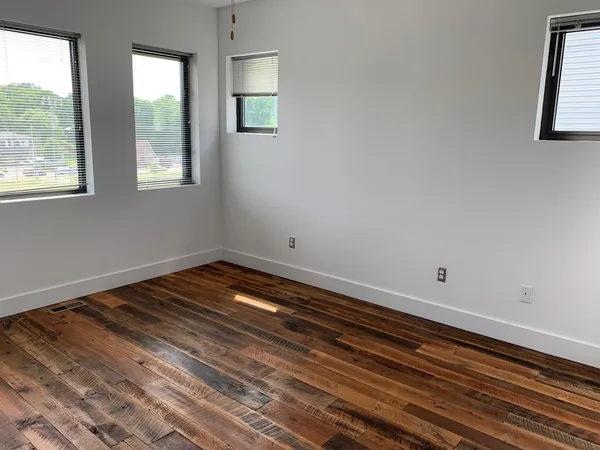a room with window