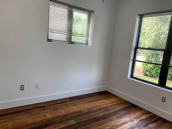 a room with a window