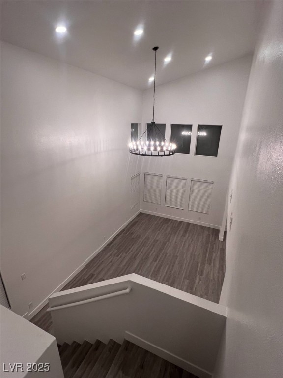 3686 Lincoln Road Las Vegas, NV 89115 - Photo 21 of 26 Staircase with recessed lighting, baseboards, an i