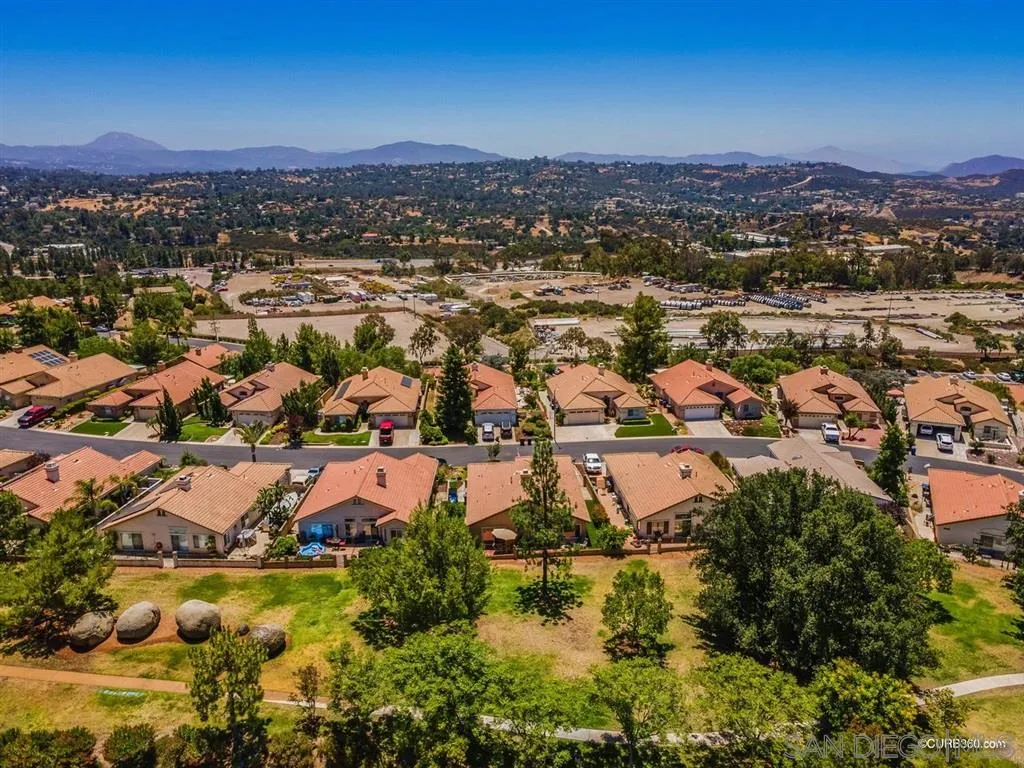 2332 Columbine Road Alpine, CA 91901 - Photo 25 of 25 an aerial view of residential houses with outdoor space