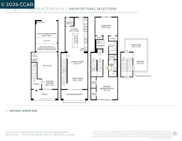 $1,599,000 | 1102 Althea Terrace, Unit 2, Sunnyvale, CA 94086