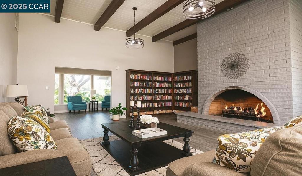 2110 Dalis Drive Concord, CA 94520 - Photo 27 of 30 a living room with furniture and a fireplace