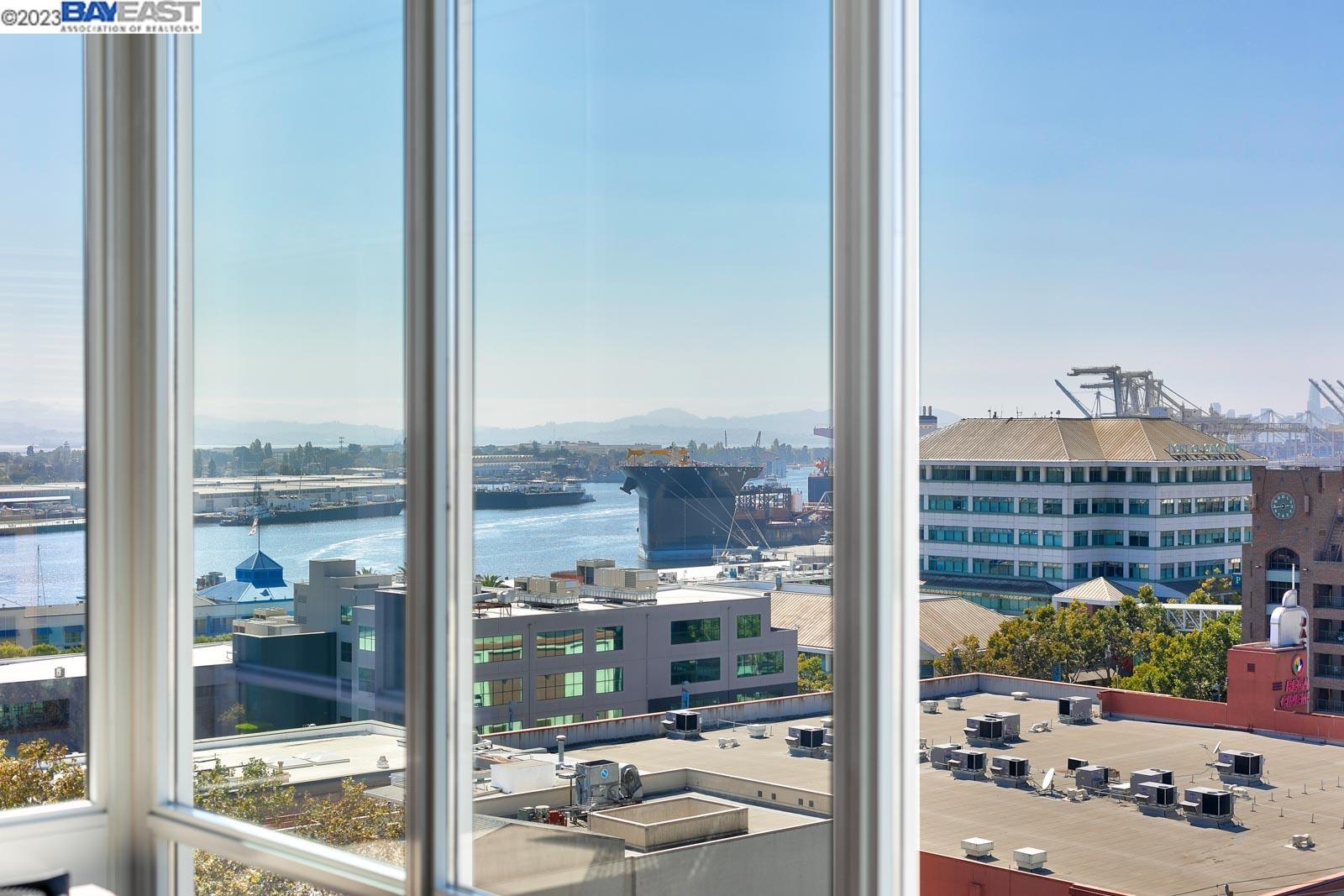 222 Broadway, Unit 1004 Oakland, CA 94607 - Photo 37 of 60 a view of a city from a window
