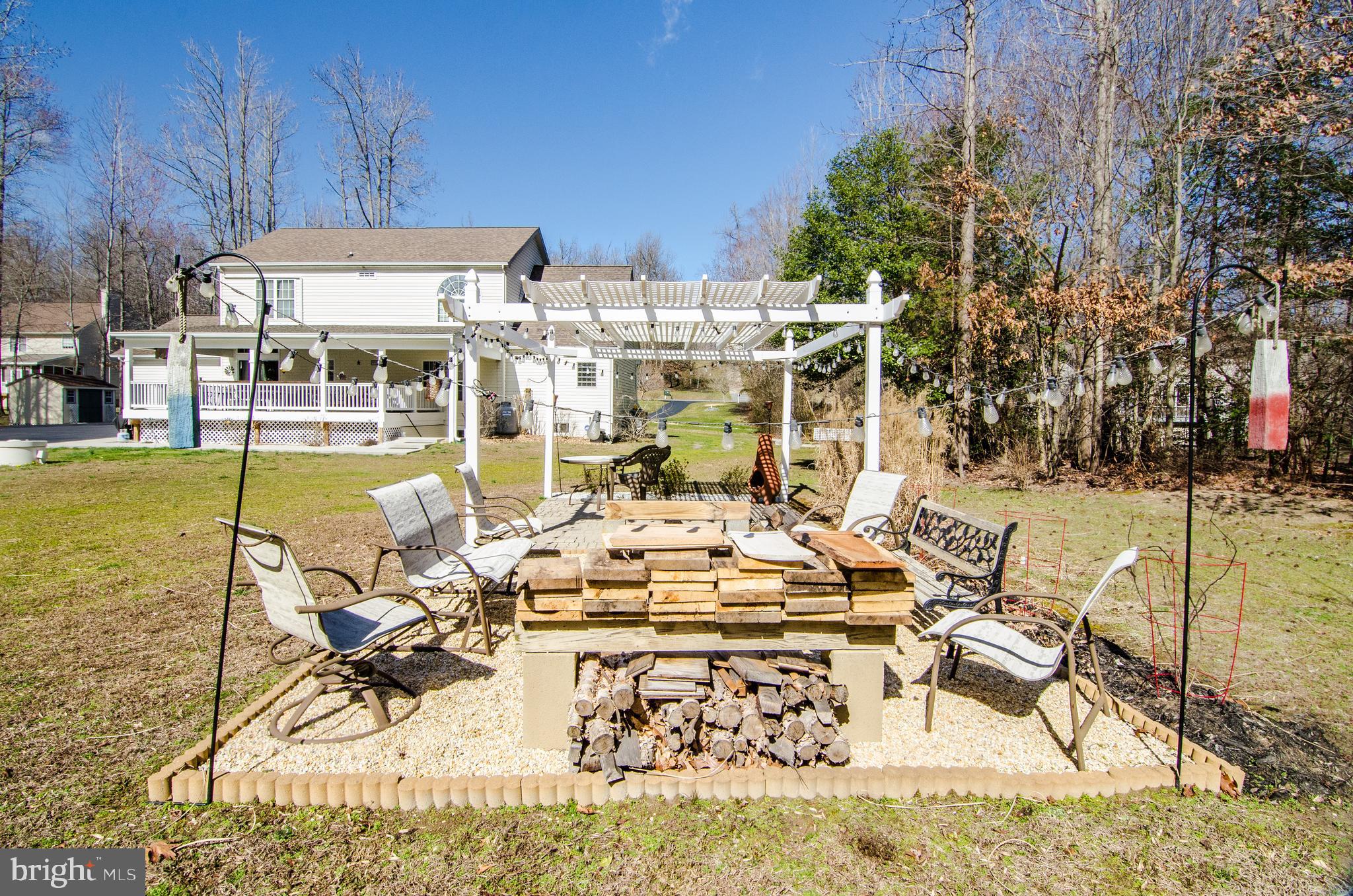 6778 St Pauls Road King George, VA 22485 - Photo 67 of 74 Enjoy evenings relaxing by the fire pit!