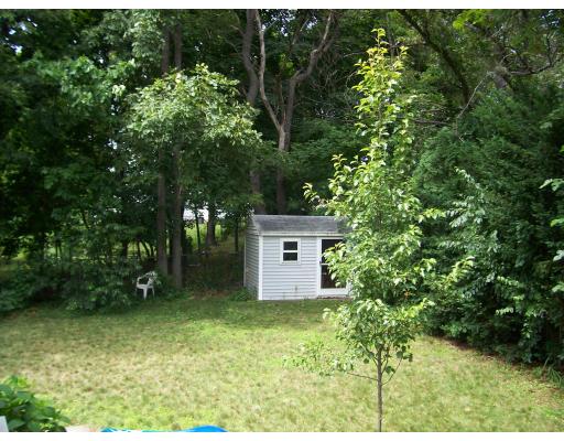 7 Washington Terrace Woburn, MA 01801 - Photo 5 of 16 a view of a backyard with plants and large trees