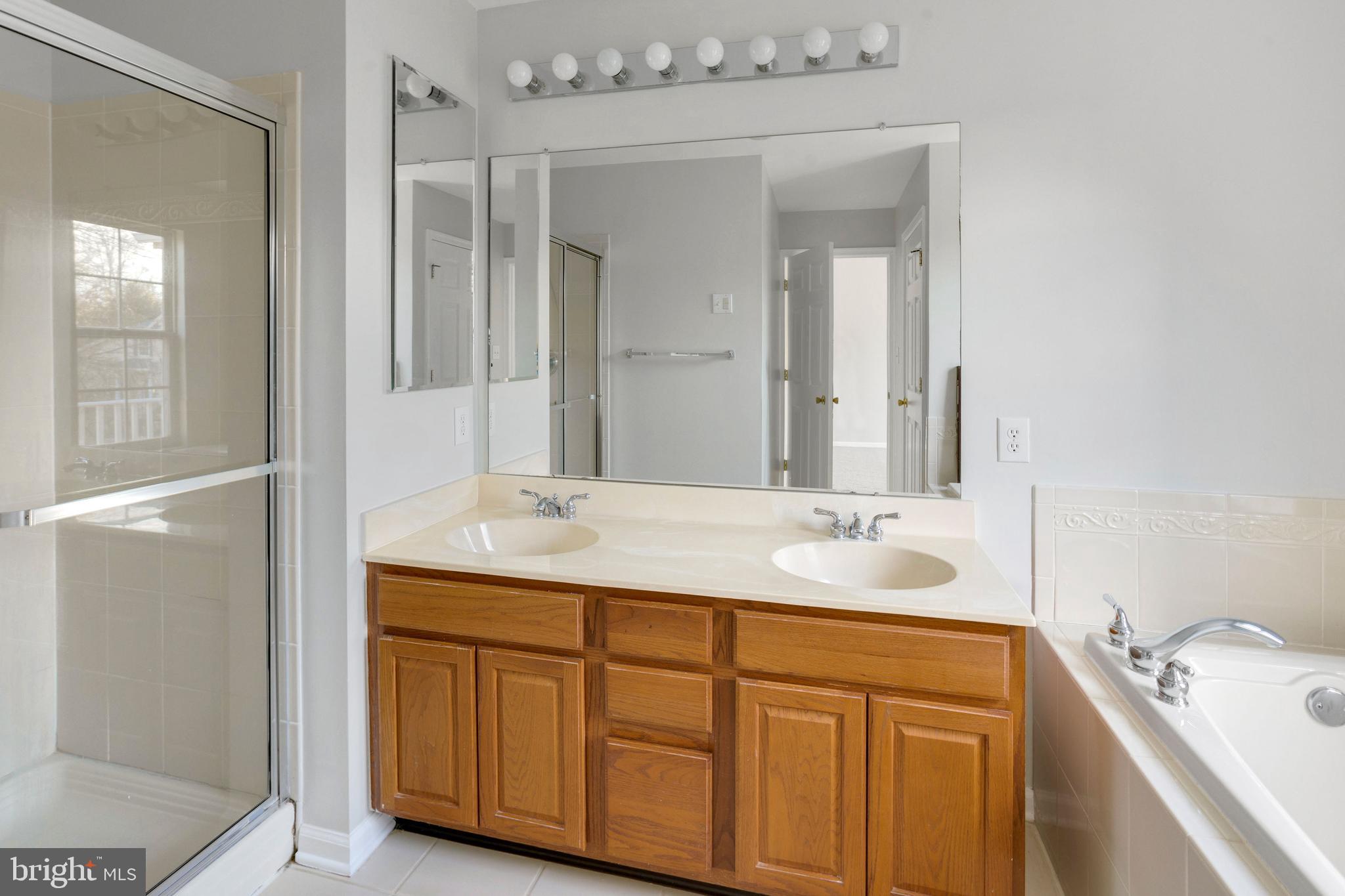 59 Warwick Road Princeton Junction, NJ 08550 - Photo 20 of 36 Owners Bath Dual Sink Vanity