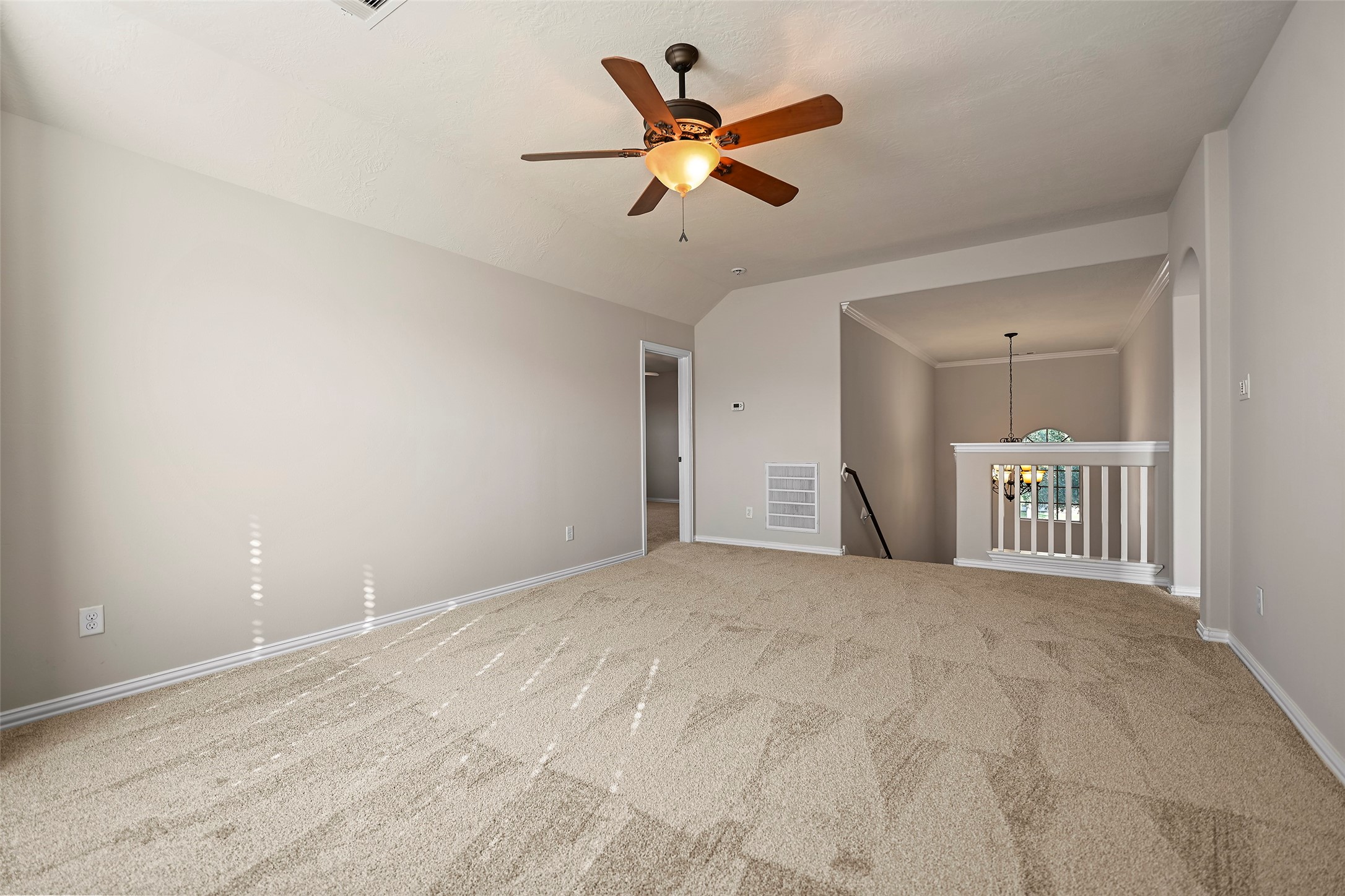 8323 Rudy Brook Way Spring, TX 77379 - Photo 22 of 35 a view of empty room with ceiling fan