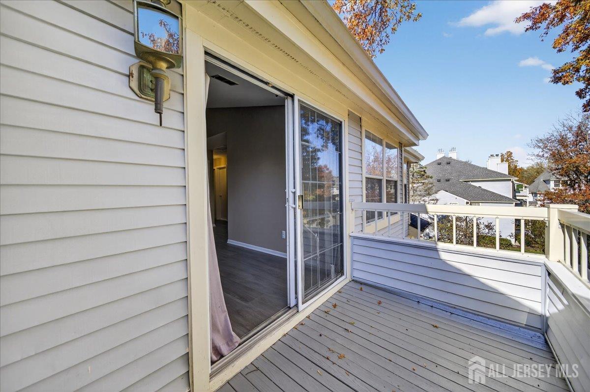 306 Trinity Court, Unit 12 Princeton, NJ 08540 - Photo 17 of 26 a view of a house with a balcony