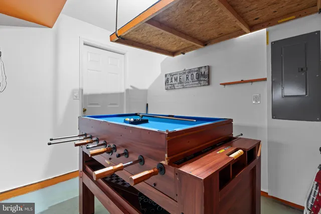 a room with storage and utility