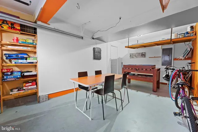 a view of a chairs in a room