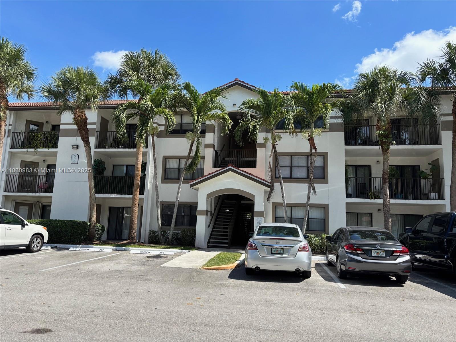 a car parked in front of a building