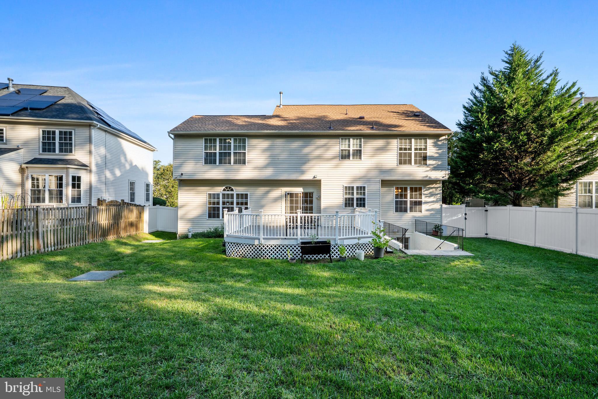 6514 Manton Way Lanham, MD 20706 - Photo 22 of 24 a front view of house with yard
