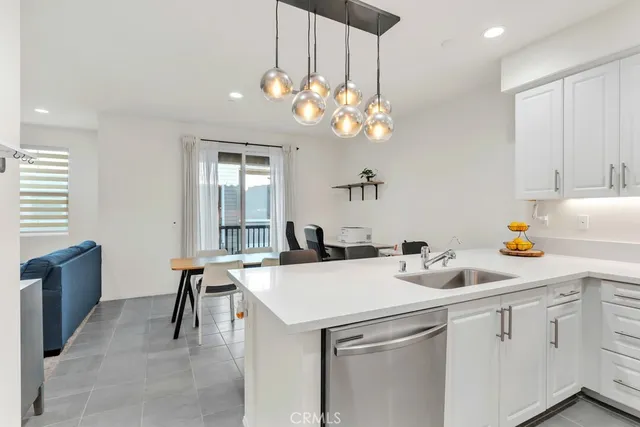 a view of a balcony with furniture