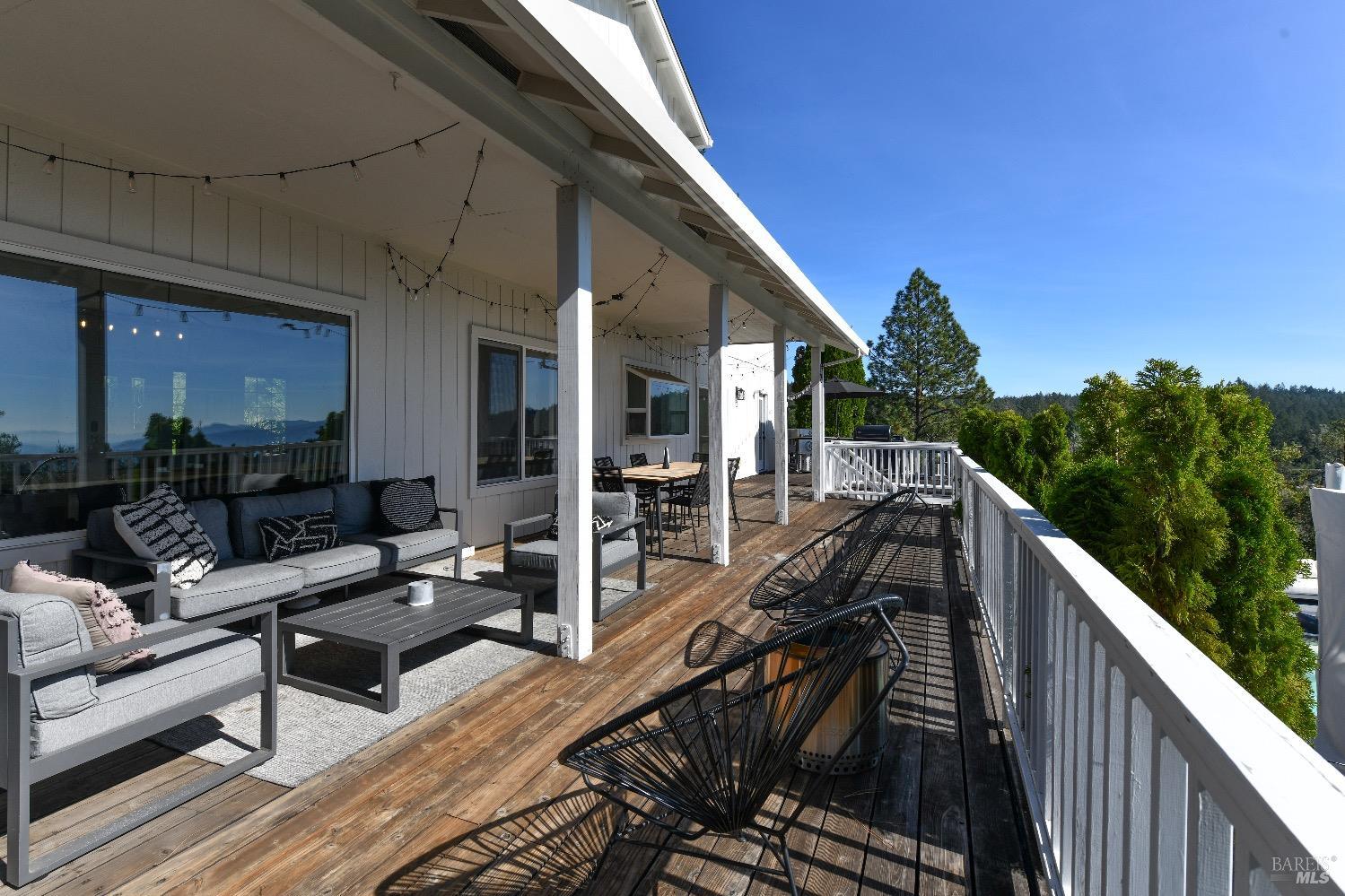 540 Edgemont Lane Angwin, CA 94508 - Photo 30 of 40 a view of balcony and deck