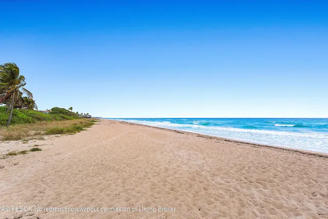 a view of an ocean and beach