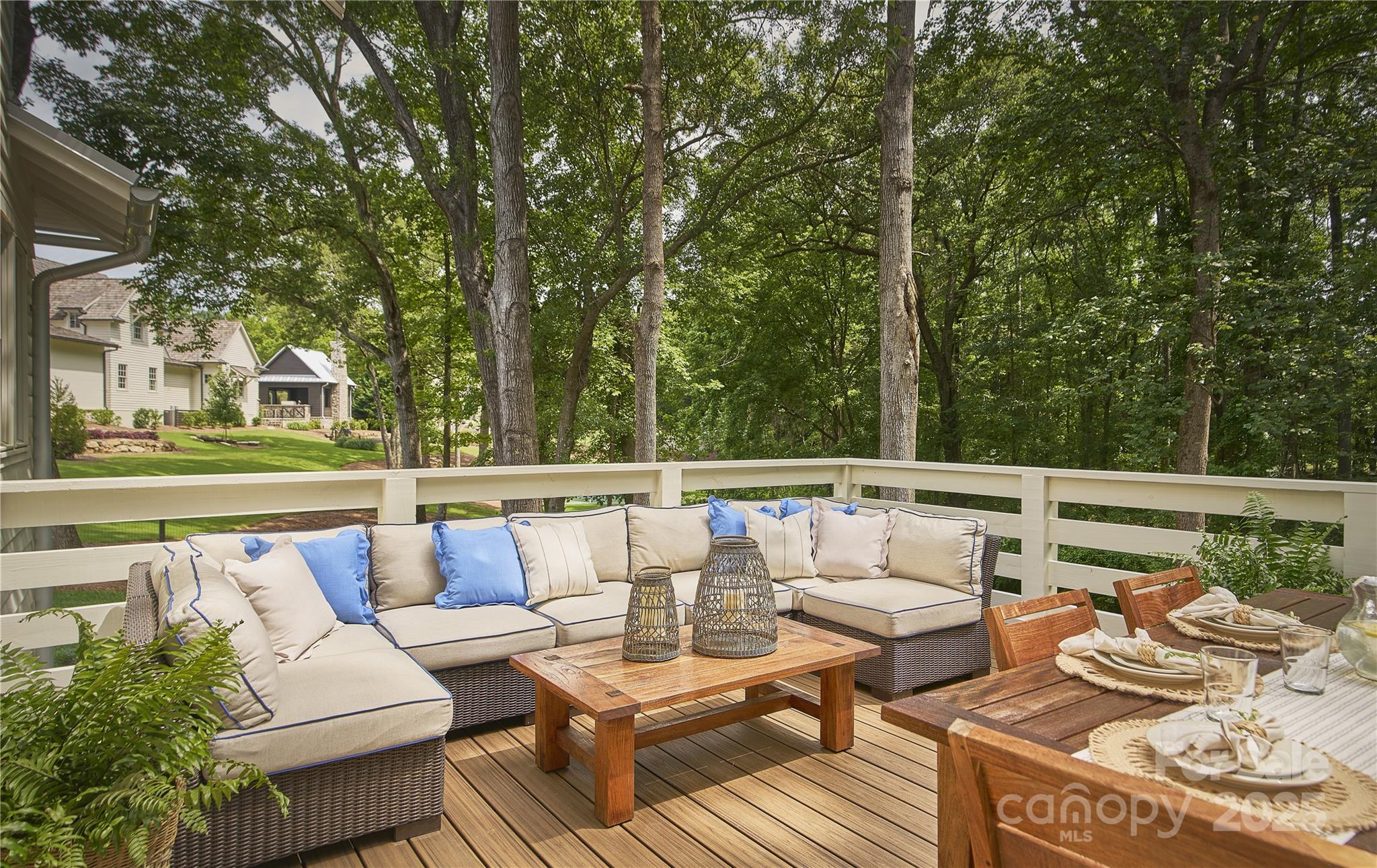 2268 New Gray Rock Road Fort Mill, SC 29708 - Photo 32 of 39 a balcony with couches and a table