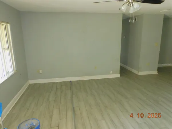 wooden floor in a room