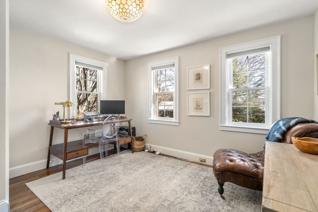 170 Benvenue Street Wellesley, MA 02482 - Photo 10 of 22 a livingroom with workspace and a window