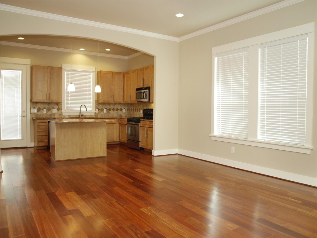 4514 Depew Avenue, Unit A Austin, TX 78751 - Photo 3 of 7 a view of kitchen with cabinets and wooden floor