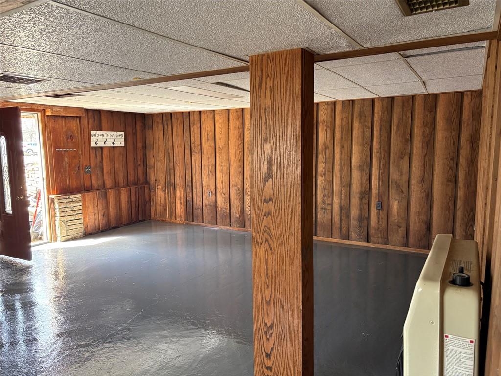 112 Matthew Lane Carmichaels, PA 15320 - Photo 17 of 21 a view of entryway with wooden walls