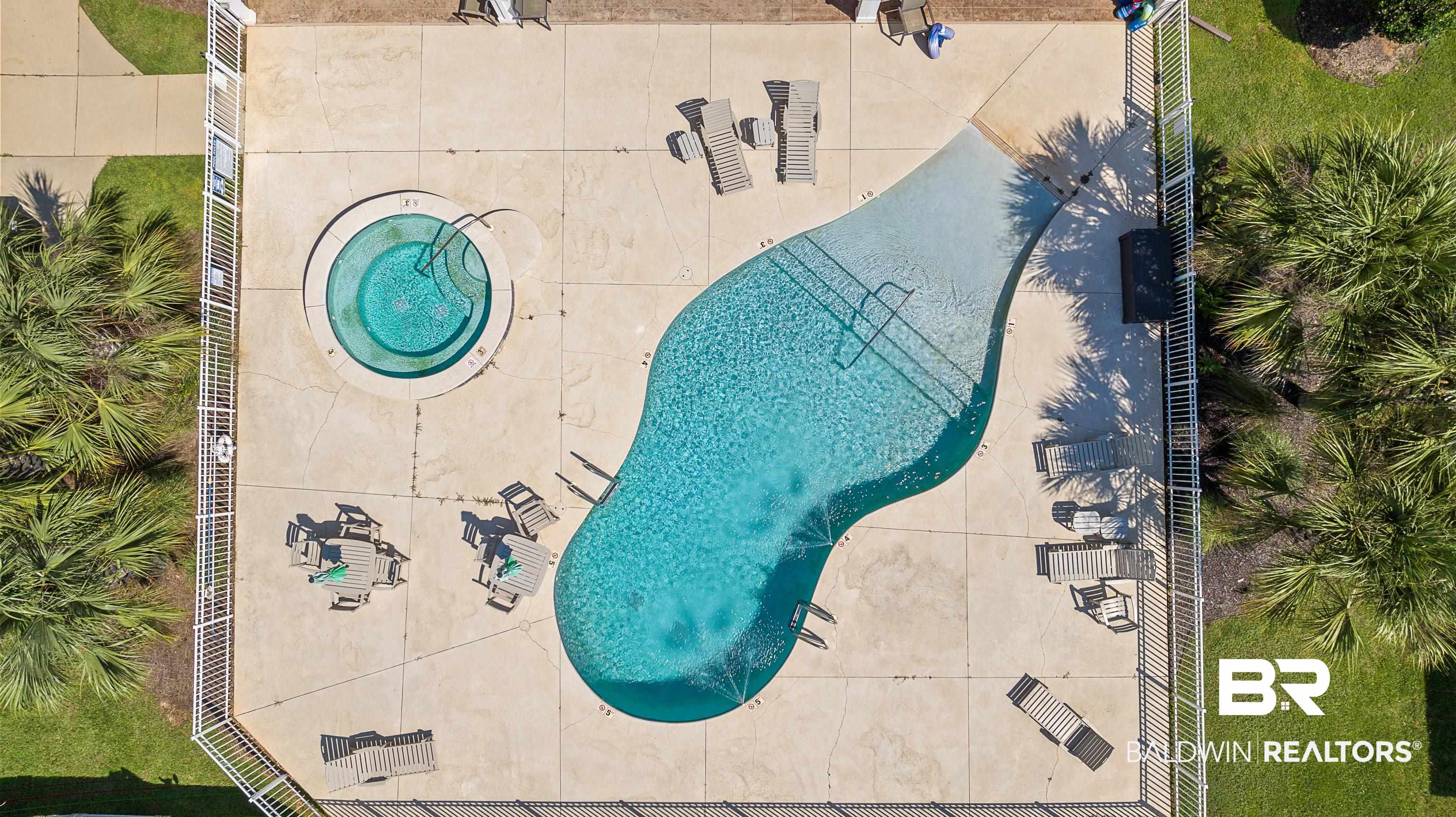 12329 Reunion Place, Unit LOT 38 Foley, AL 36535 - Photo 43 of 43 Drone / aerial view of a pool
